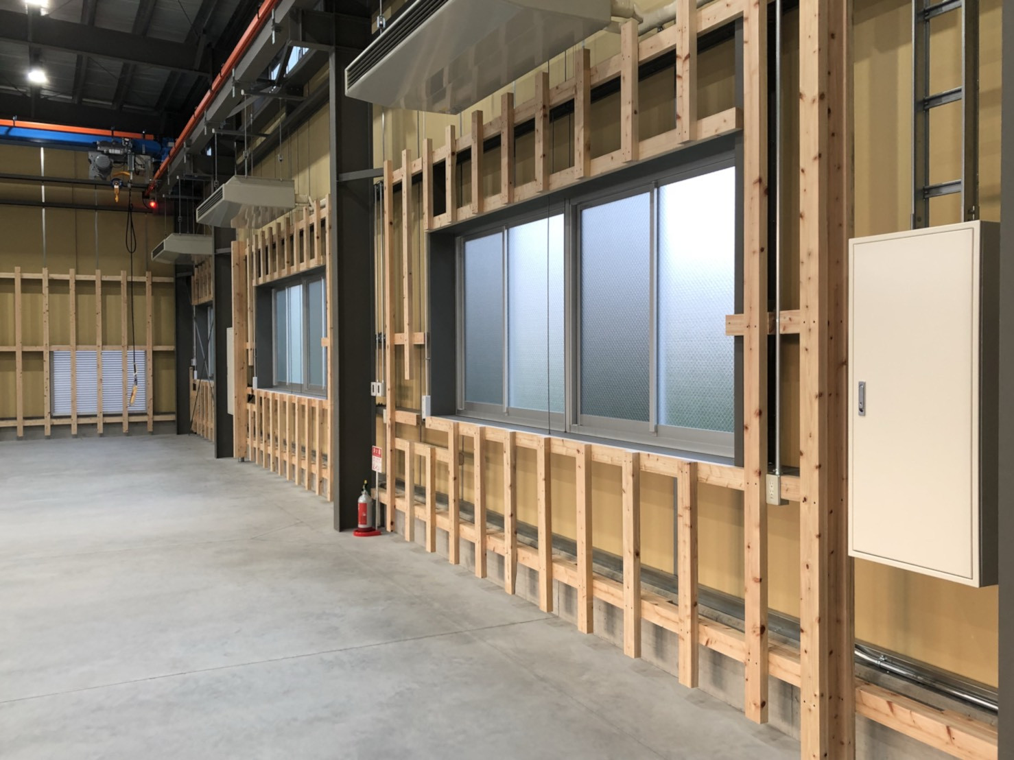 豊橋市Ｏ社様　新工場木工事
